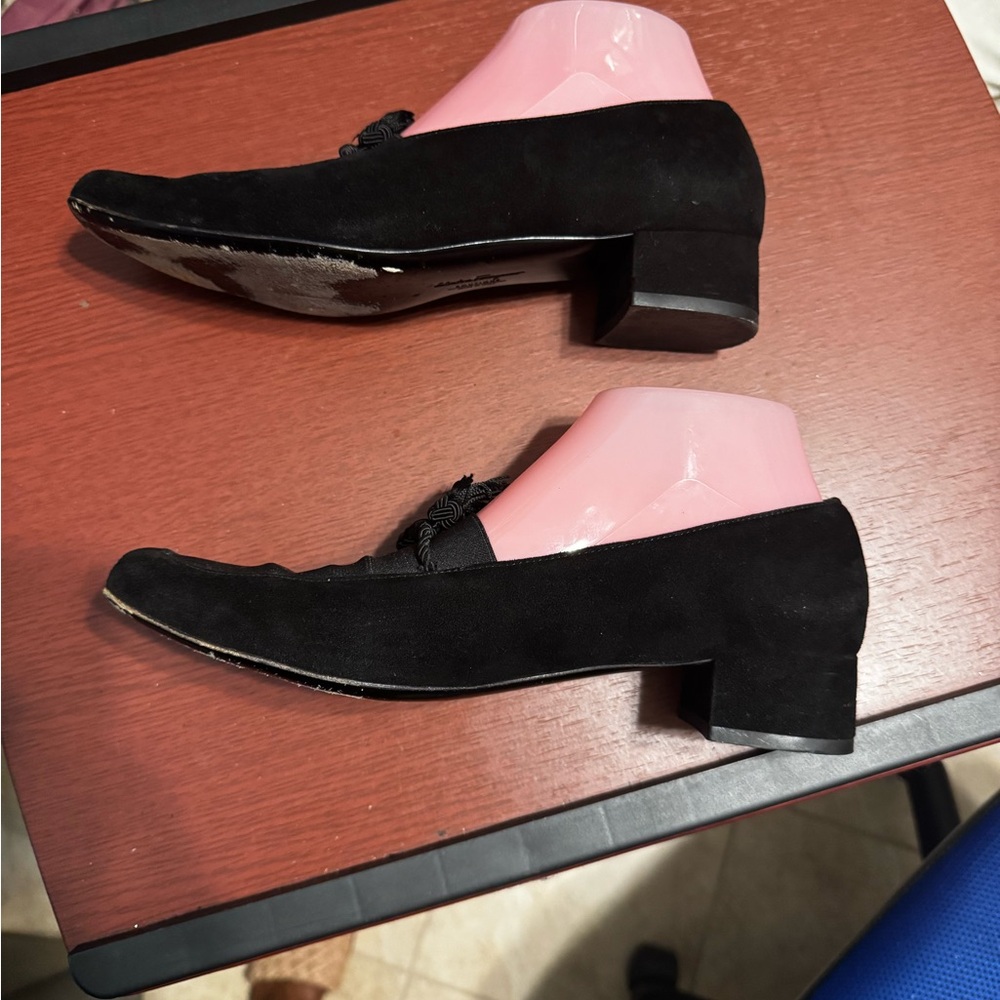 Salvadore Ferragamo Black Tassel Loafers - Picture 5 of 8